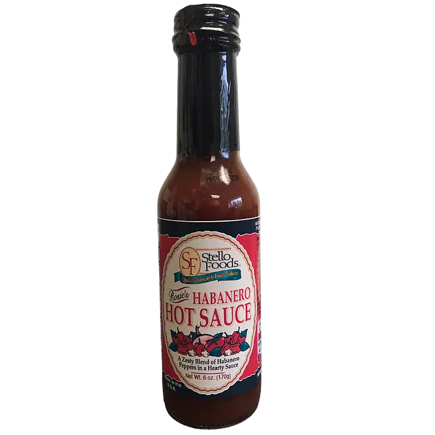 Stello Foods - Rosie's Habanero Hot Sauce 6 oz