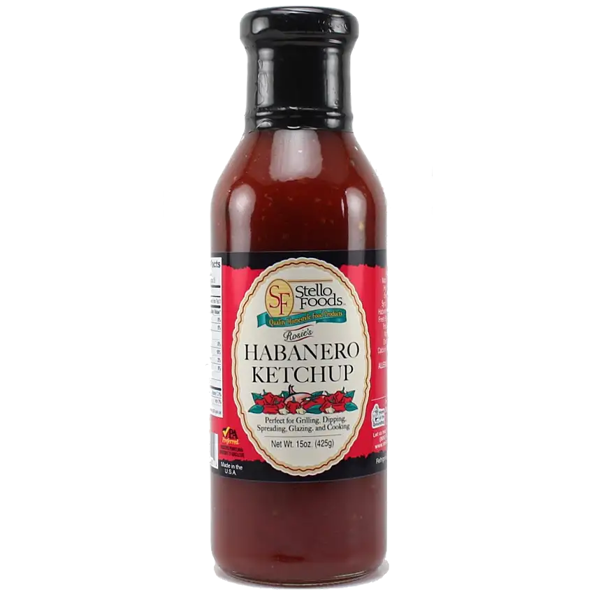 Stello Foods - Rosie's Habanero Ketchup 15 oz