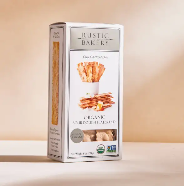 Rustic Bakery Flatbread Sel Gris Cracker 6oz