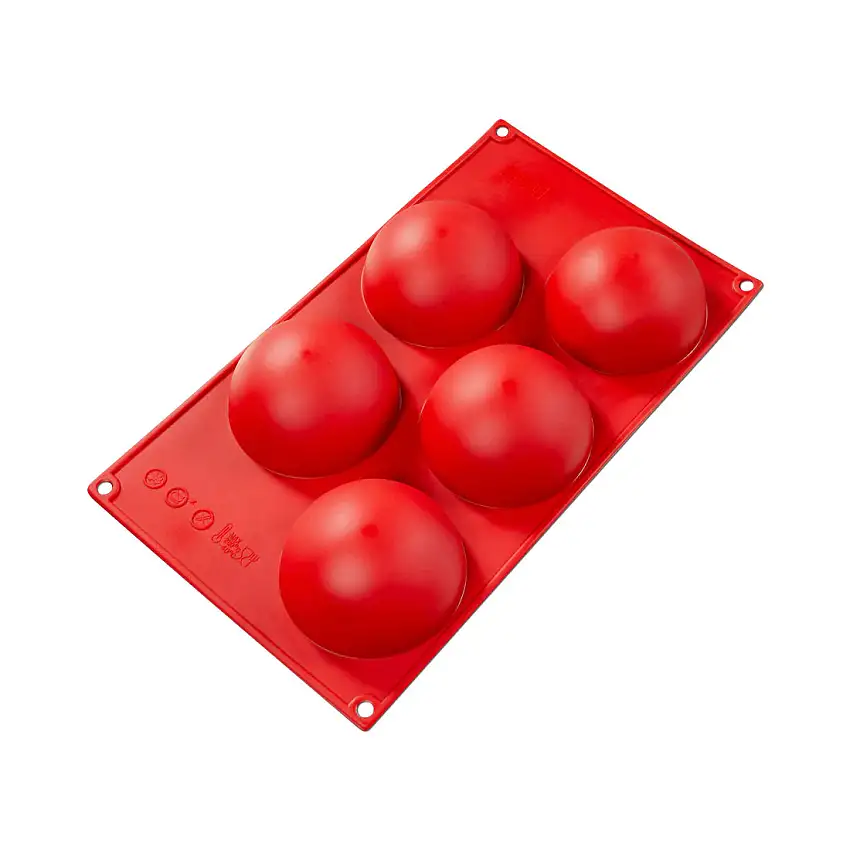 Silicone Baking Mold Hemisphere 4oz
