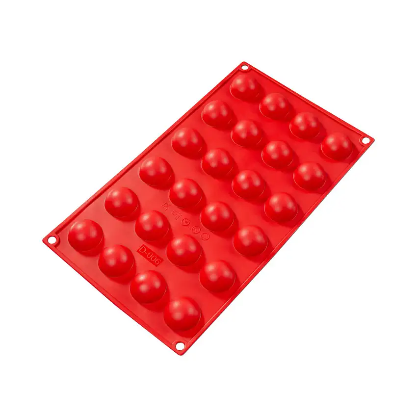 Silicone Baking Mold Hemisphere 0.3oz