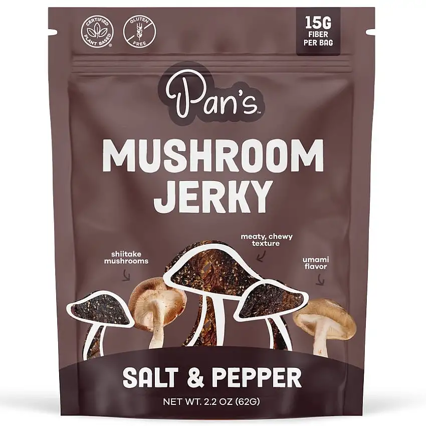 Pan's Salt & Pepper Mushroom Jerky