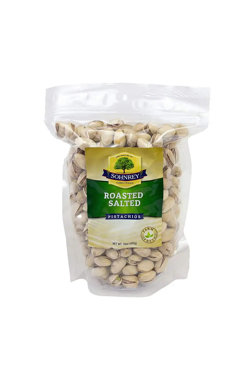 Sohnrey Family Foods Roasted Salted Pistachios (In-Shell)