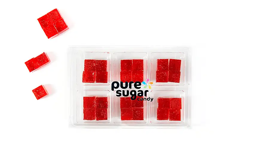 Candy Cubes - Cranberry