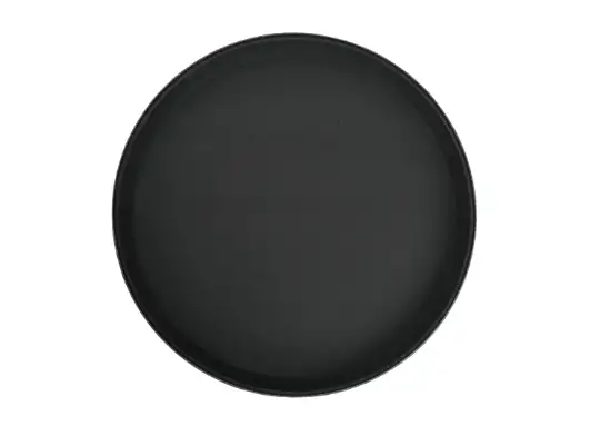 Fiberglass Tray, Non-slip, Round 14in