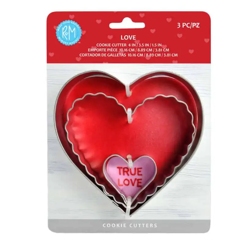 Cutter Set Hearts (3PC)