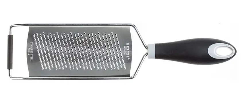 Zester Fine Wide Black Handle