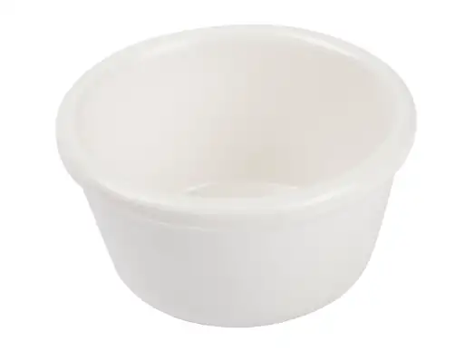 White Plain Melamine Ramekin 4oz