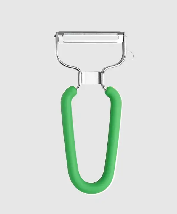 "Y" Straight Peeler Green Handle
