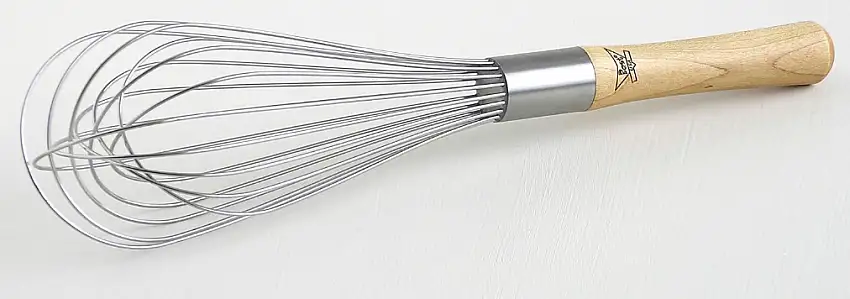 12" Balloon Whisk Wood Handle