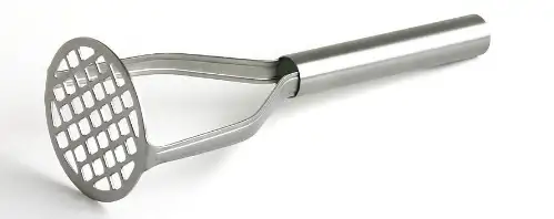 Stainless Steel Round Masher 10in