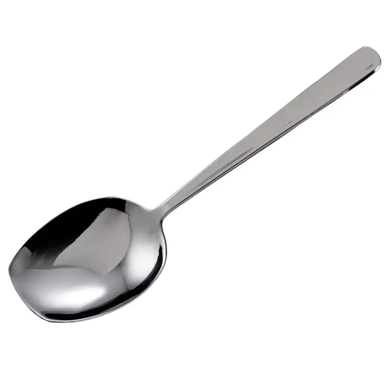 Serving Spoon Flat Edge 8-1/4