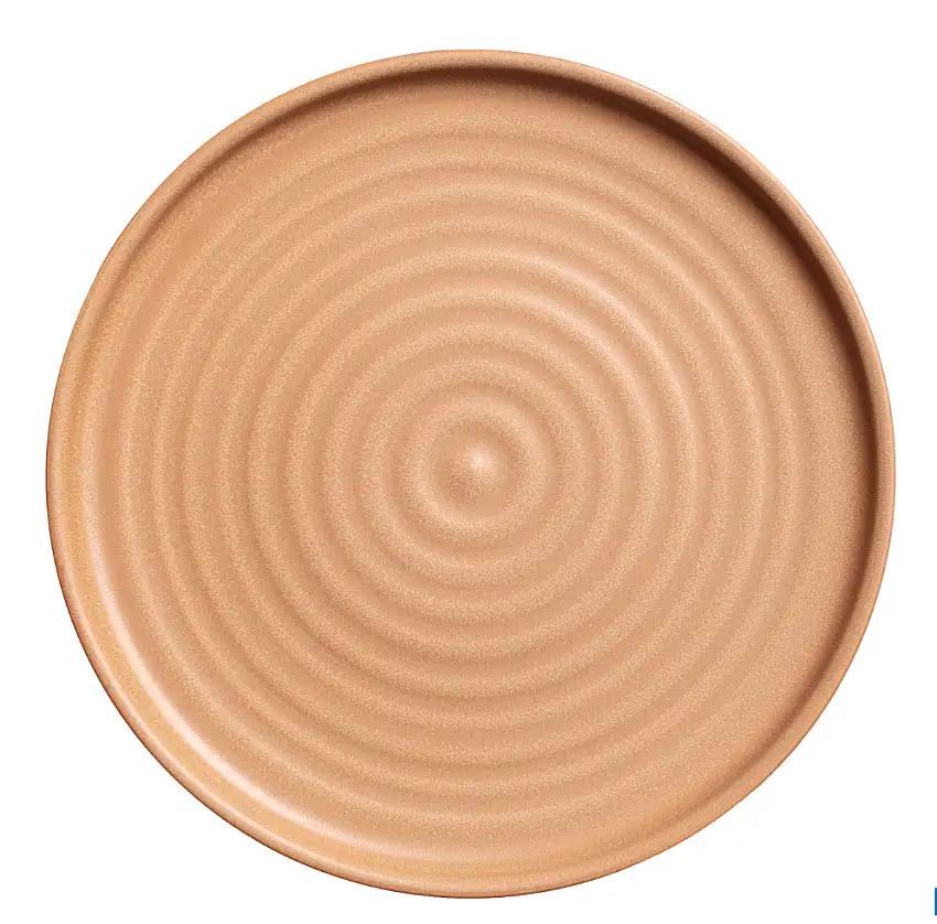 China Gold Stacking Plate 9in