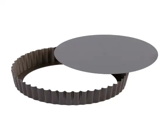 Tart Pan Non-Stick 11 x 1in Rmv Btm