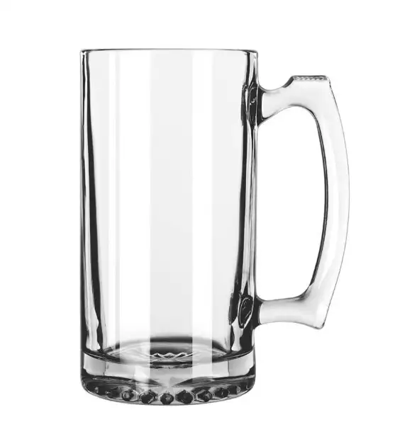 Beer Sports Mug Glass 25oz