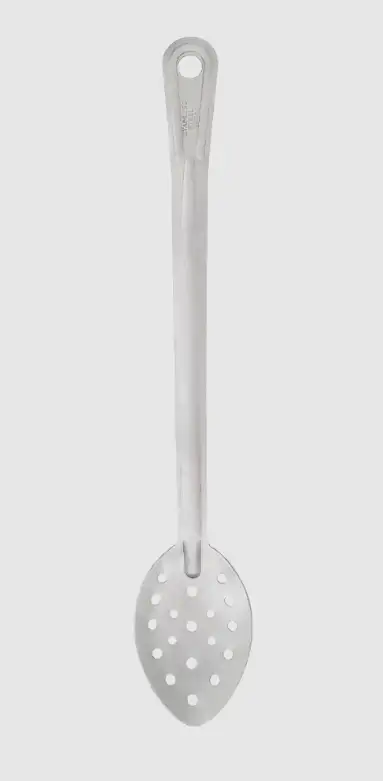 Perforated Curved Basting Spoon 13in