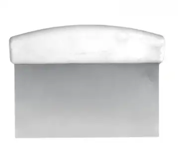 Bench Scraper 6X4 White