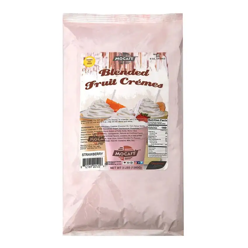 Mocafe Strawberry Blended Fruit Creme 3 lb. Bag(s)