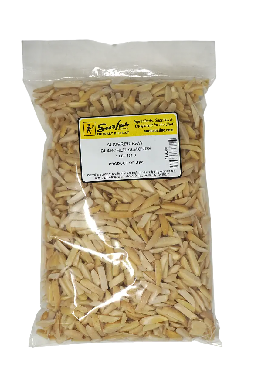 Slivered Blanched Almonds 1lb
