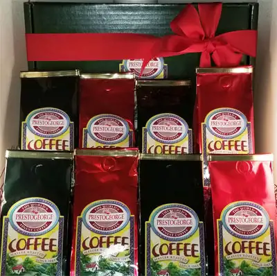 Flavored Coffee Lovers' Gift Box - 8 Coffees