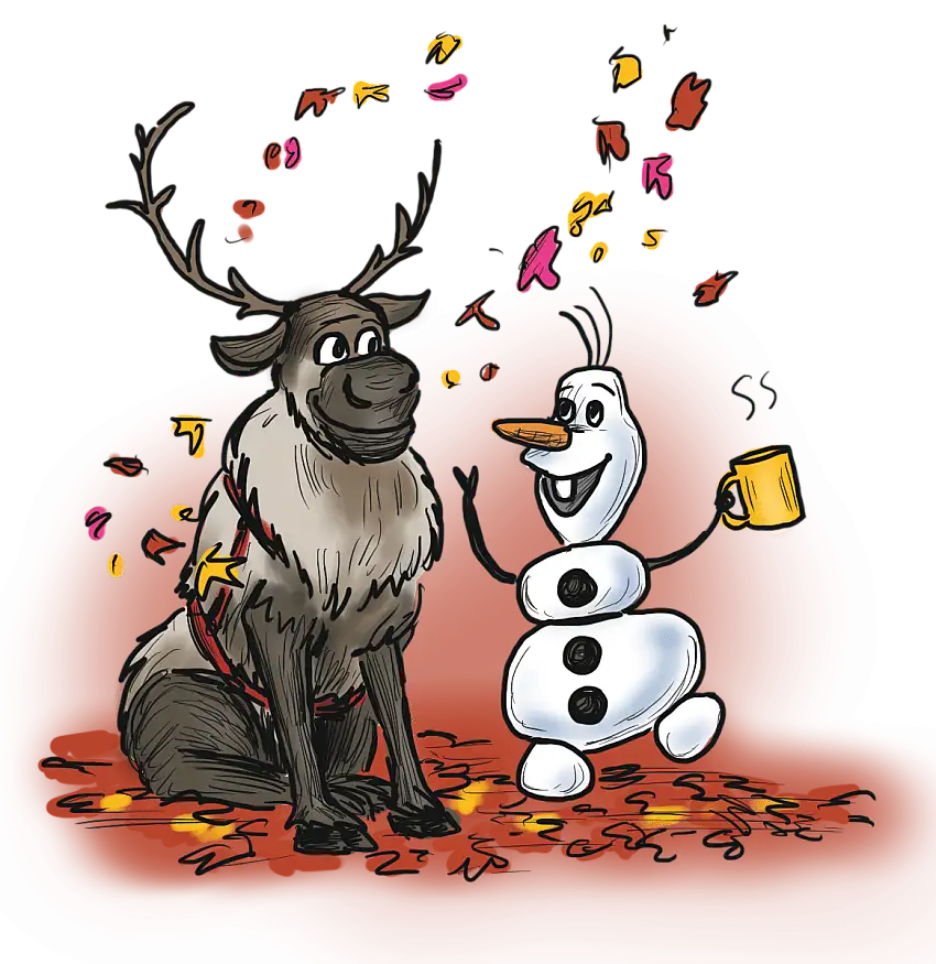 Sven & Olaf Lost in the Woods