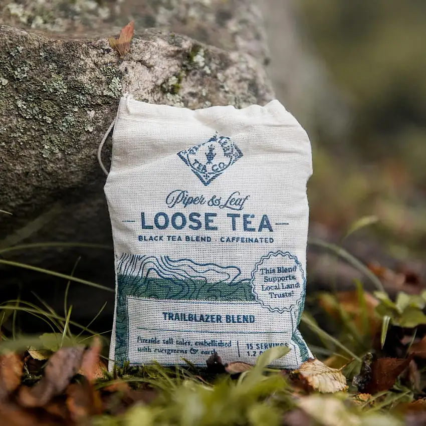 Trailblazer Blend Muslin Bag of Loose Leaf Tea - 15 Servings