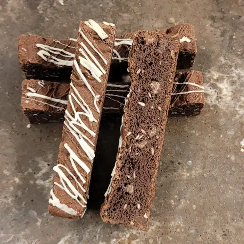 Triple Chocolate Biscotti - 2 Per Package