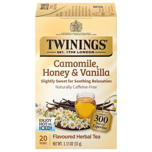 Twinings Camomile, Honey & Vanilla Herbal Tea Bags 20ct.