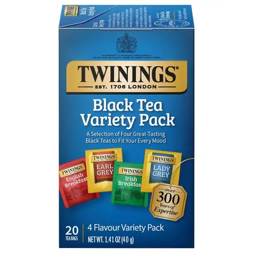 Twinings Black Tea Variety Pack Tea Bags 20ct.