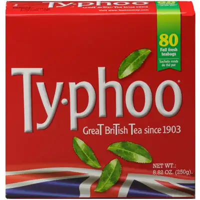 Typhoo Tea Bags 80ct.