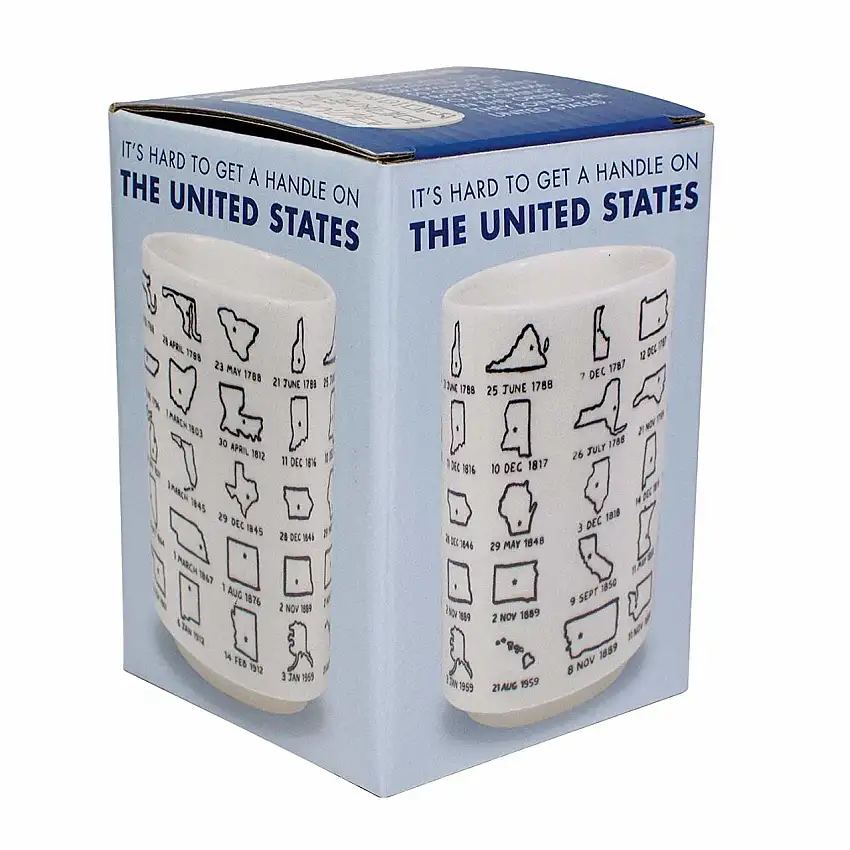 Handleless United States Mug