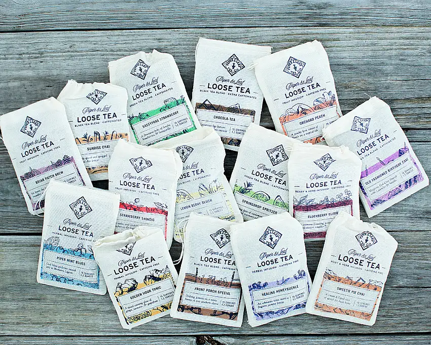 Variety Pack of Loose Leaf - 15 Blends, 15 Servings Each