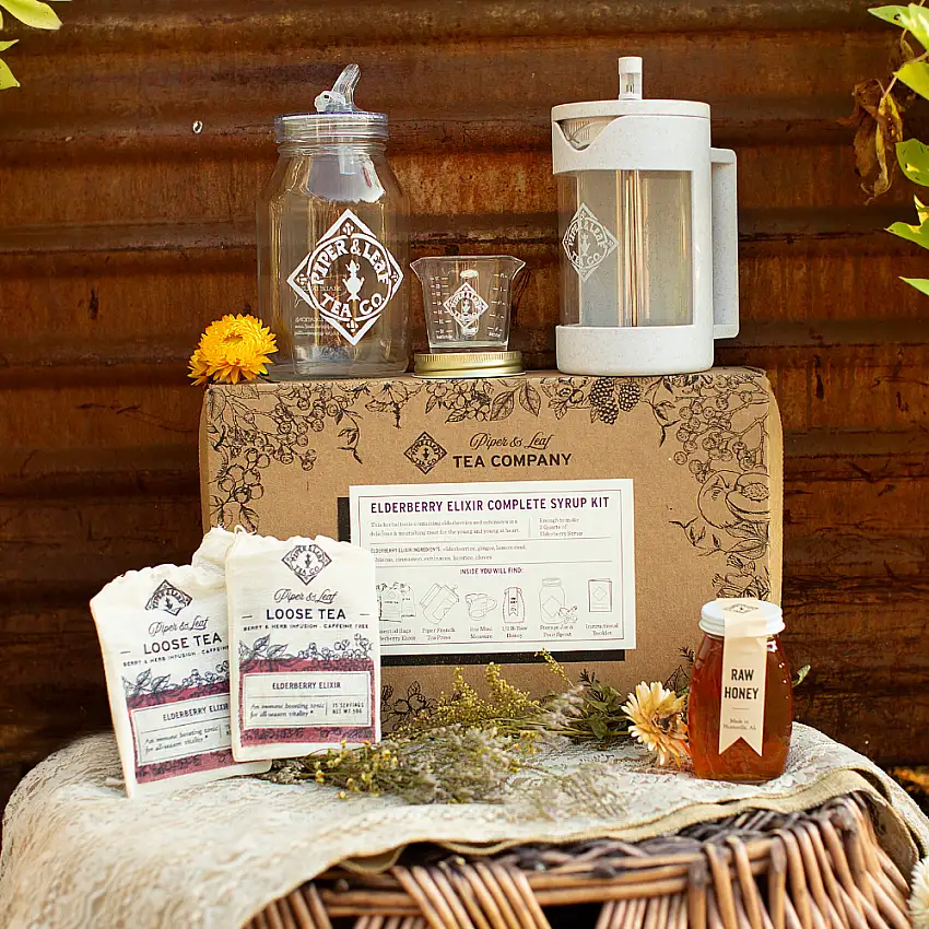 Elderberry Elixir Complete Syrup Kit