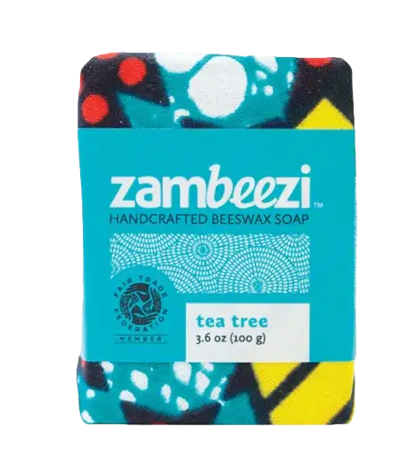 Zambeezi Tea Tree Soap Bar - 3.6 OZ 6 Pack