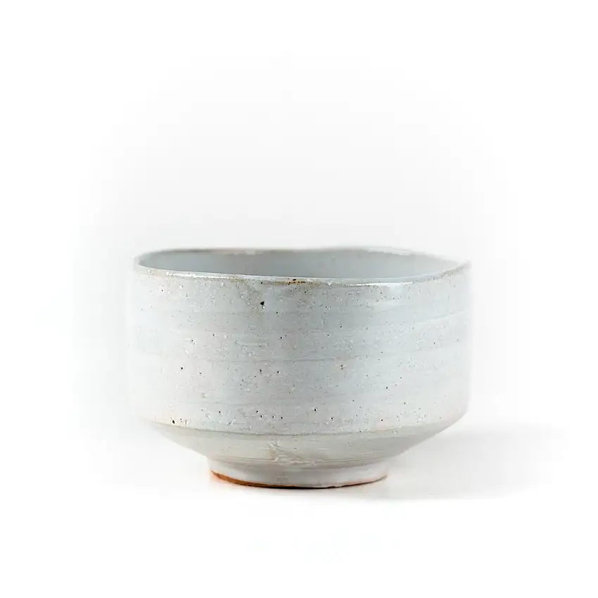 White Traditional Matcha Bowl
