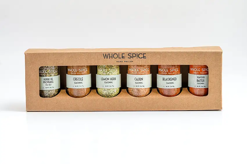 Whole Spice Grilling Fish & Seafood Spice Set