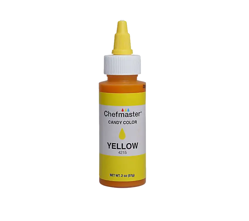 Chefmaster Candy Color Yellow 2oz