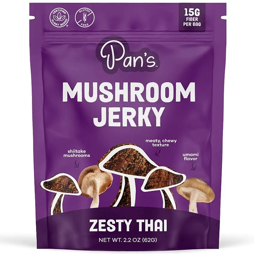 Pan's Zesty Thai Mushroom Jerky