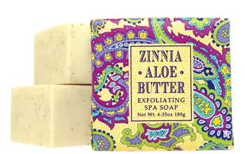 Zinnia Aloe Butter - 1.9oz Wrapped Soap