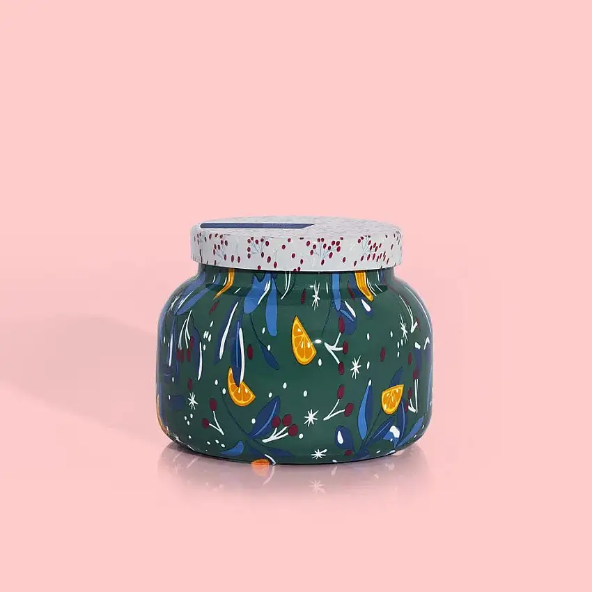 Capri - Volcano - Signature Jar Holiday Pattern Play 19oz