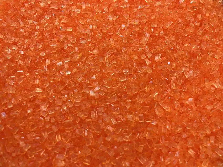 Orange Crystal Sugar