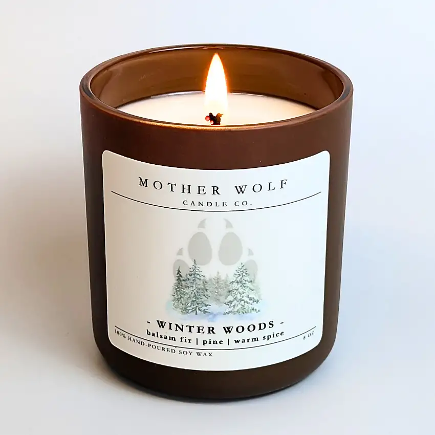 Winter Woods Soy Wax Candle