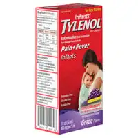 Infant's Tylenol, Pediatric Internal Analgesics, Liquid, Grape