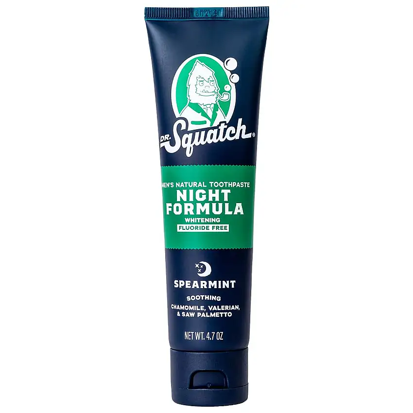 Dr. Squatch - Toothpaste - Soothing Spearmint (night)