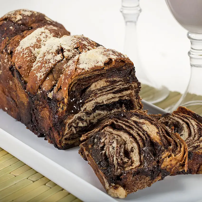 {VEGAN} Chocolate Babka - 24 oz