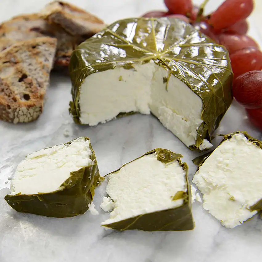 Pecuri In I Vigne - Wine Leaf Wrapped Goat Cheese