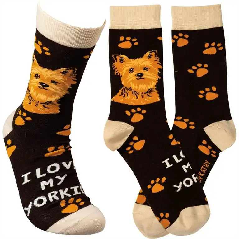 Primitives by Kathy - Socks - Yorkie