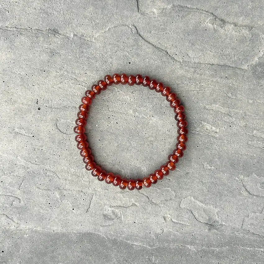 Carnelian Gemstone Bracelet