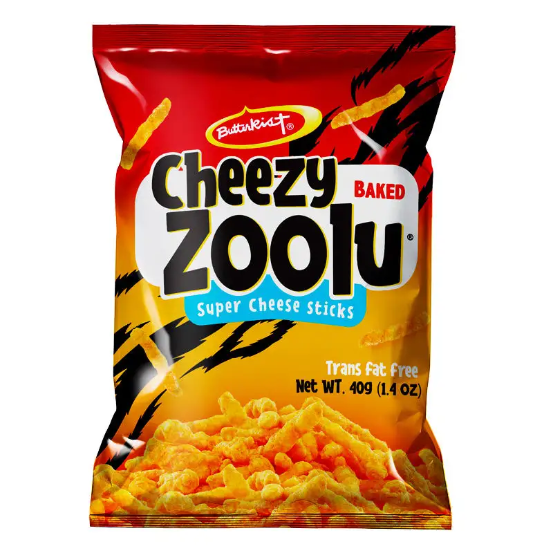 Butterkist Cheezy Zoolu Super Cheese Sticks ( set of 6)