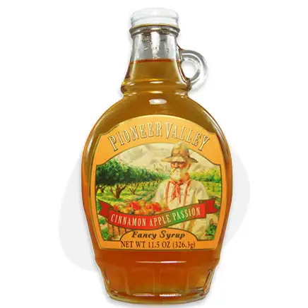 Pioneer Valley Gourmet Cinnamon Apple Passion Pancake Syrup